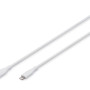 Digitus | Lightning silicone connection cable, USB-C - Lightning, 1m | AK-600110-010-W