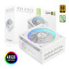 Gamemax PSU | RGB 1050G WH | 1050 W | Gold | White | Pilnībā modulārs