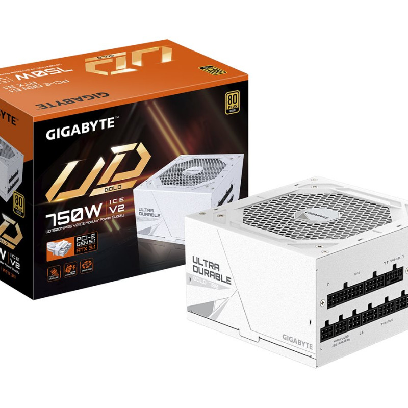 Gigabyte Power Supply | UD750GM PG5 V2 ICE | 750 W