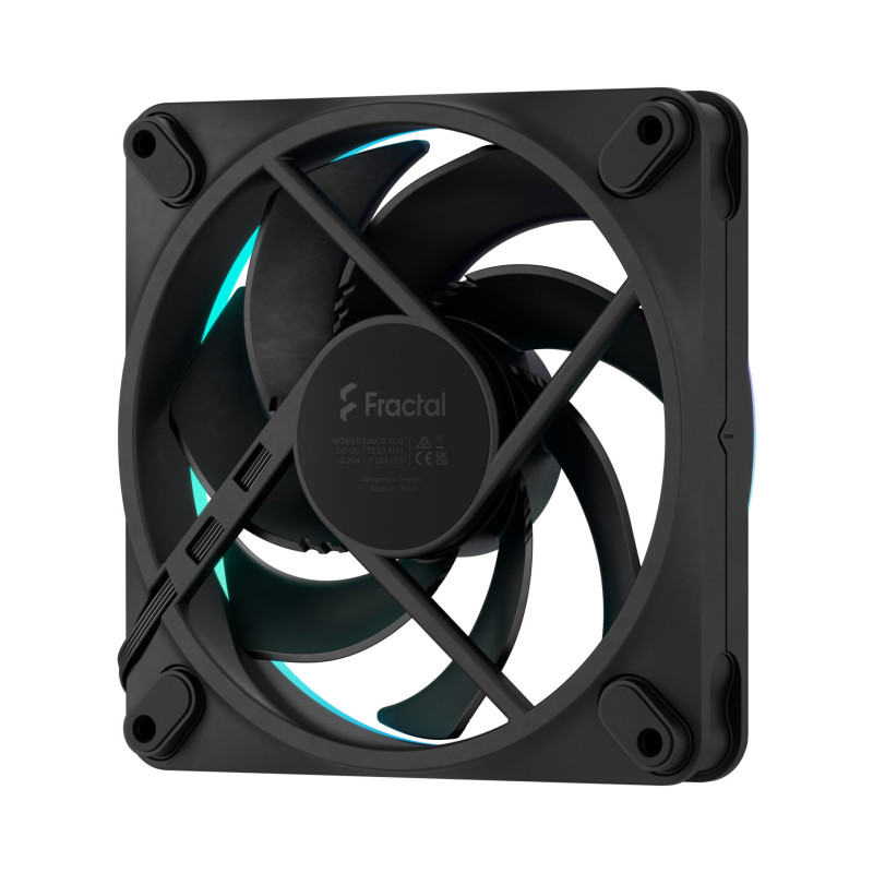 Fractal Design | Computer Fan, 3-pack | Momentum 12 RGB
