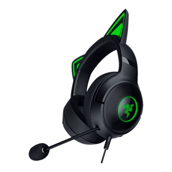 Razer | Austiņas | Kraken Kitty V2 | Jā | Vadu | Uz auss | USB Type A | Melna