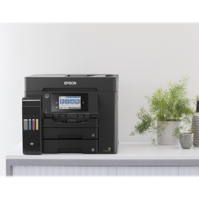 Epson | Daudzfunkcionālā printeris | EcoTank L6550 | Tintes | Krāsu | Tintes daudzfunkcionālais printeris | A4 | Wi‑Fi | Melns