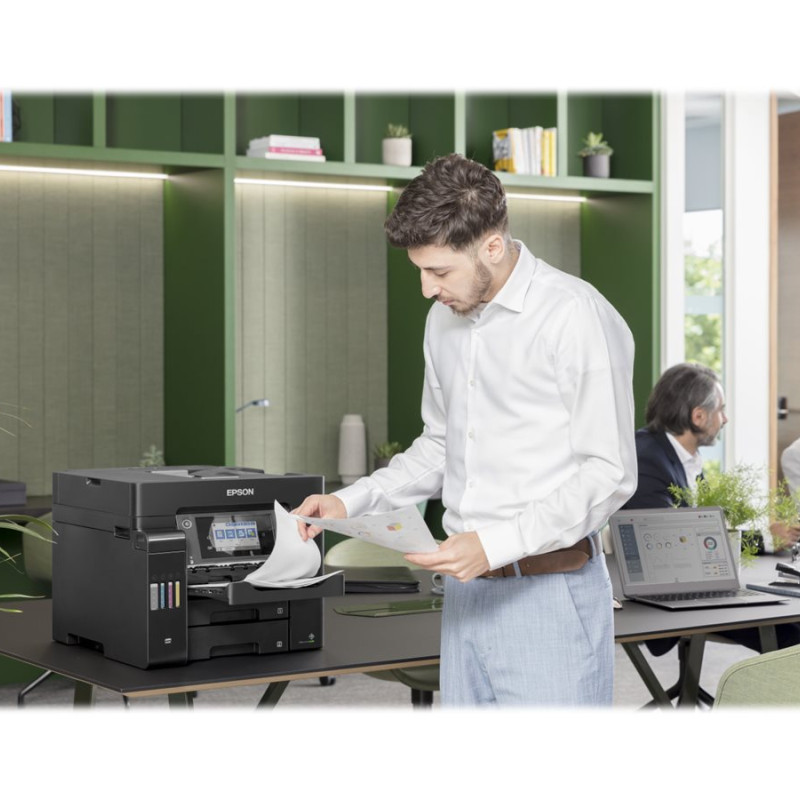 Epson | Daudzfunkcionālā printeris | EcoTank L6550 | Tintes | Krāsu | Tintes daudzfunkcionālais printeris | A4 | Wi‑Fi | Melns
