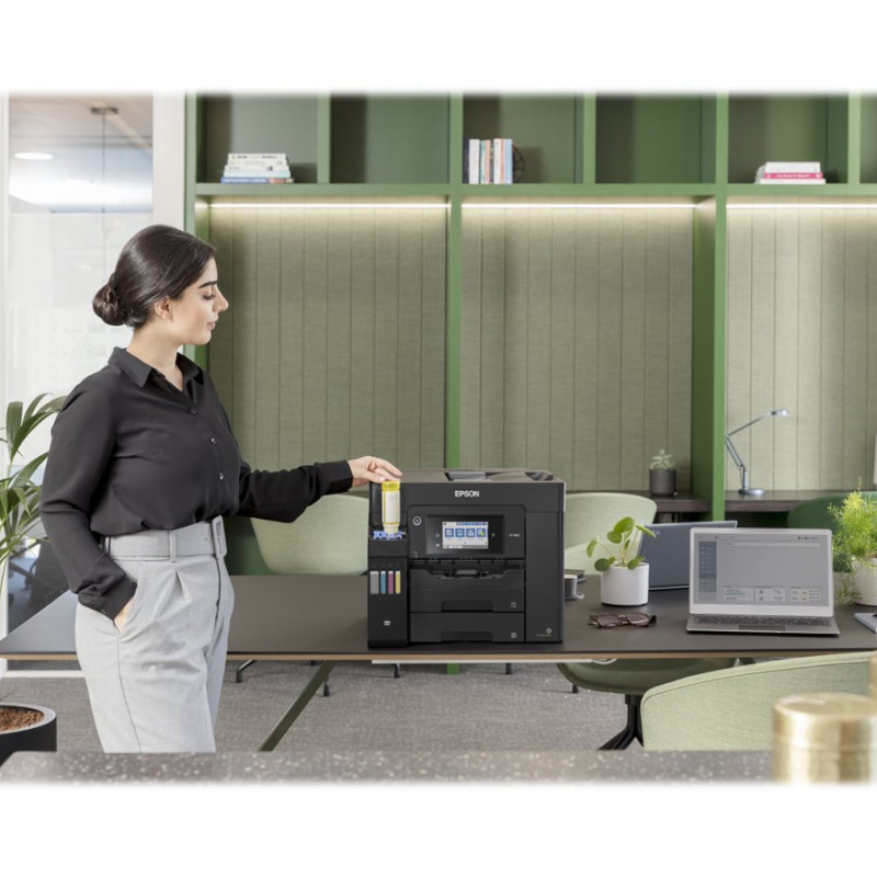 Epson | Daudzfunkcionālā printeris | EcoTank L6550 | Tintes | Krāsu | Tintes daudzfunkcionālais printeris | A4 | Wi‑Fi | Melns