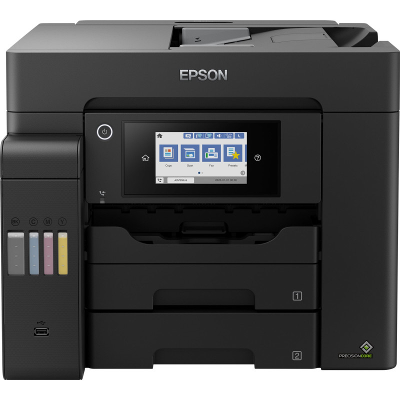 Epson | Daudzfunkcionālā printeris | EcoTank L6550 | Tintes | Krāsu | Tintes daudzfunkcionālais printeris | A4 | Wi‑Fi | Melns