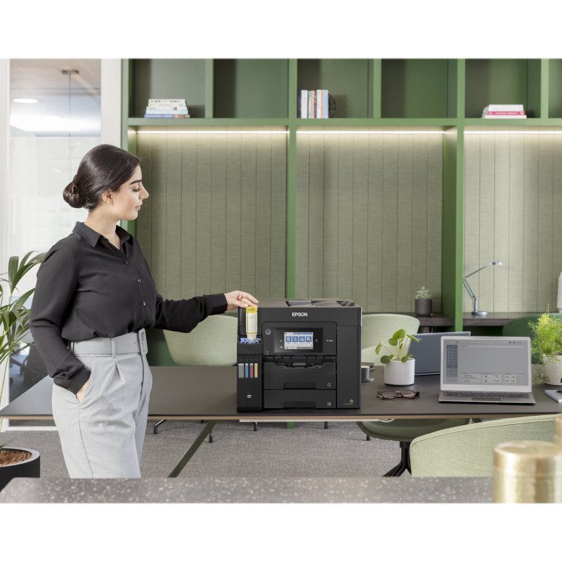 Epson | Daudzfunkcionālā printeris | EcoTank L6550 | Tintes | Krāsu | Tintes daudzfunkcionālais printeris | A4 | Wi‑Fi | Melns