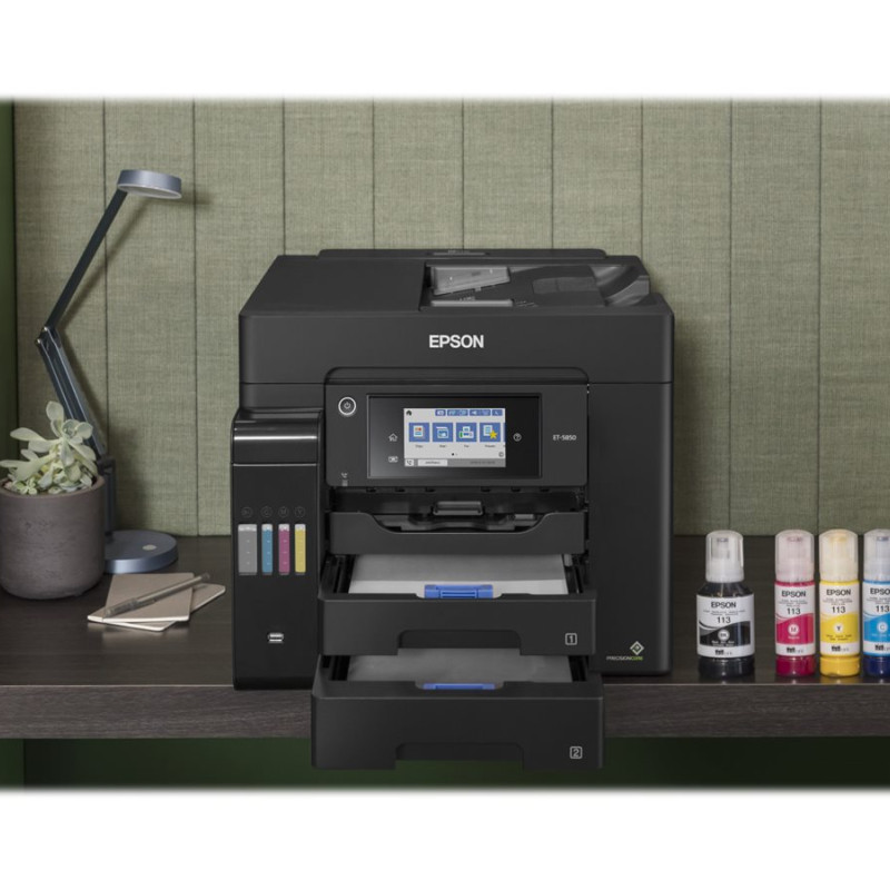 Epson | Daudzfunkcionālā printeris | EcoTank L6550 | Tintes | Krāsu | Tintes daudzfunkcionālais printeris | A4 | Wi‑Fi | Melns