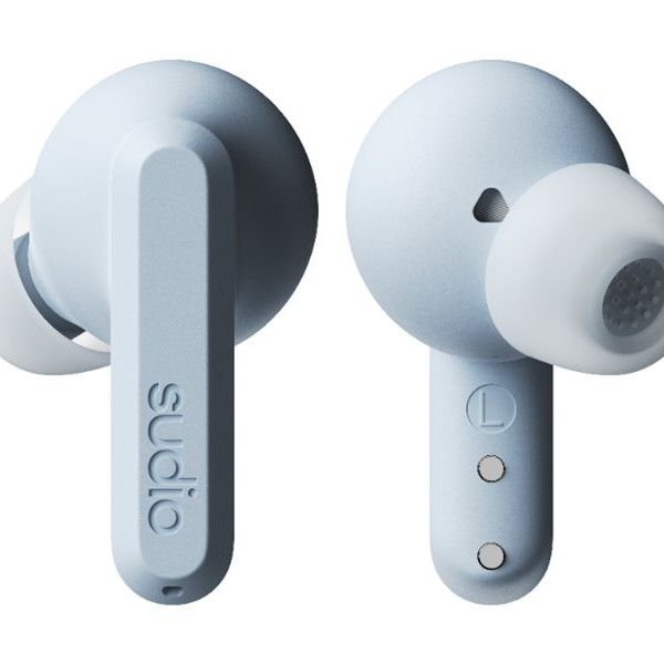 Sudio Earbuds | A3 Pro | Bluetooth | In-ear | Microphone | Powder Blue | Noise canceling | Wireless