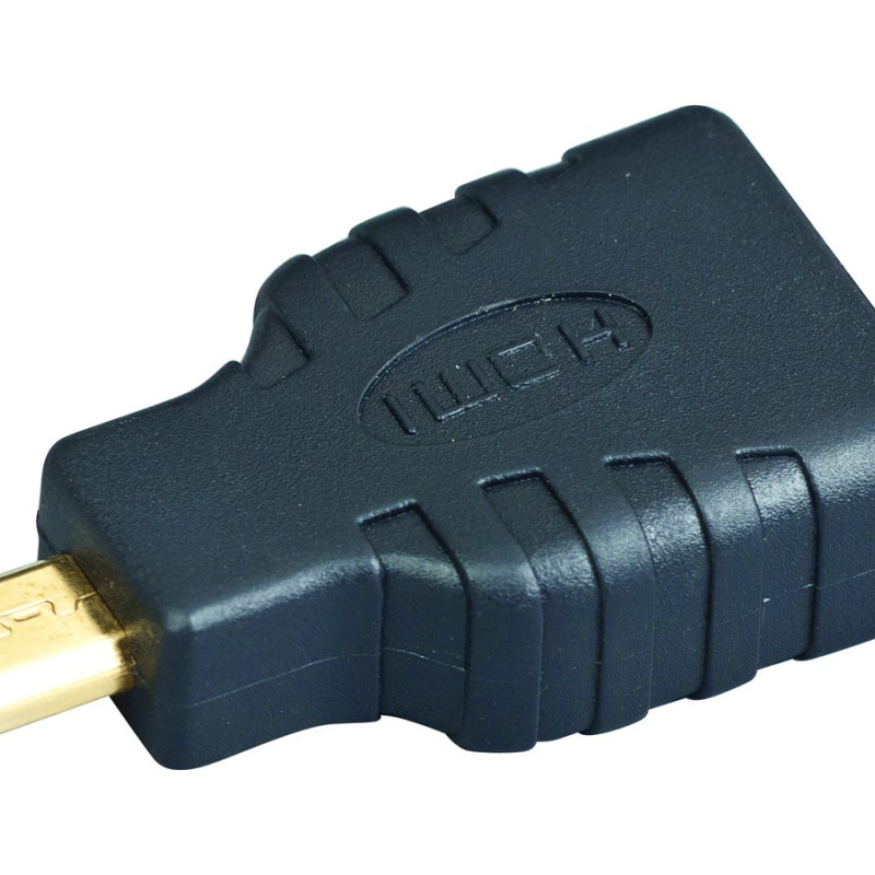 Gembird | HDMI uz Micro-HDMI adapteris | Melns | HDMI | micro HDMI