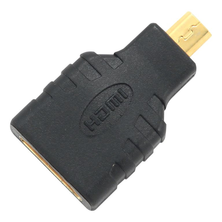 Gembird | HDMI uz Micro-HDMI adapteris | Melns | HDMI | micro HDMI