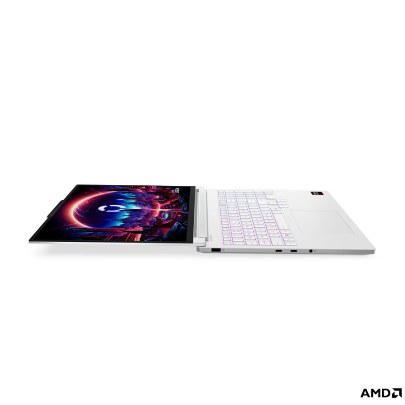 Lenovo Legion 7 16AGP11 AMD | Glacier White | 16 " | OLED | WQXGA | 2560 x 1600 pixels | Glossy | AMD Ryzen AI 7 | 450 | 32 GB | Soldered LPDDR5X | Solid-state drive capacity 1000 GB | NVIDIA GeForce RTX 5060 | GDDR7 | 8 GB | Windows Home 11 | 802.11be | Bluetooth version 5.4 | Keyboard language English | Keyboard backlit