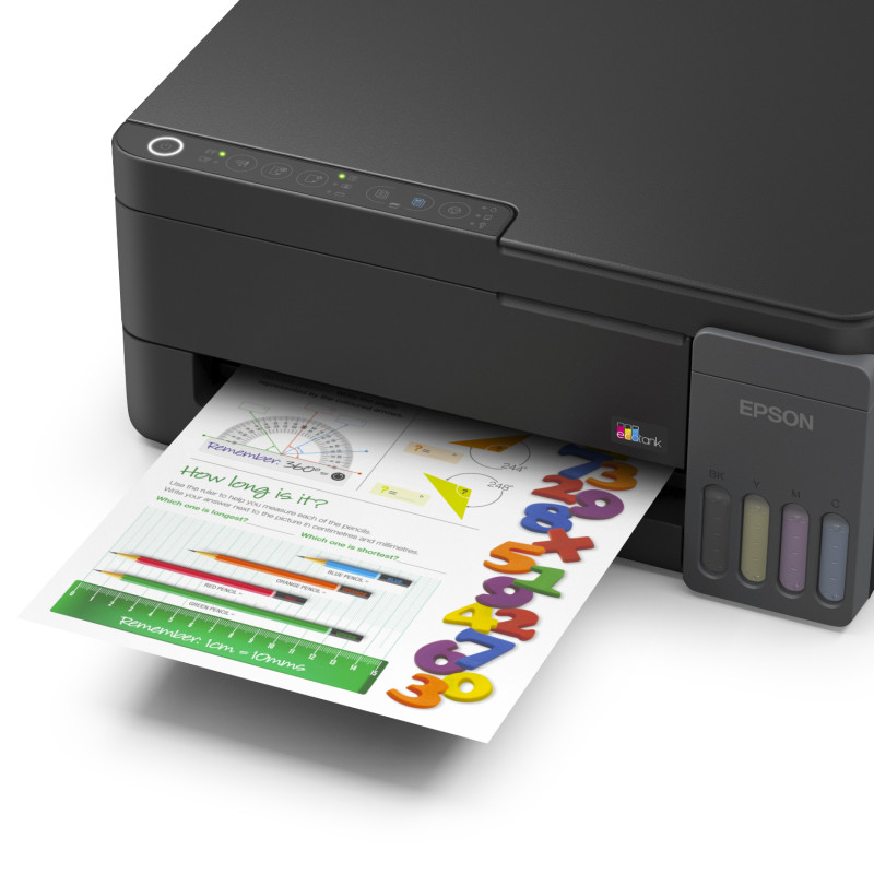 Epson EcoTank | L3350 | Tintes printeris | Krāsu | Multifunkcionāls printeris | A4 | Wi‑Fi | Melns
