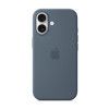 Apple iPhone 17 silikona vāciņš ar MagSafe – Anchor Blue | Apple