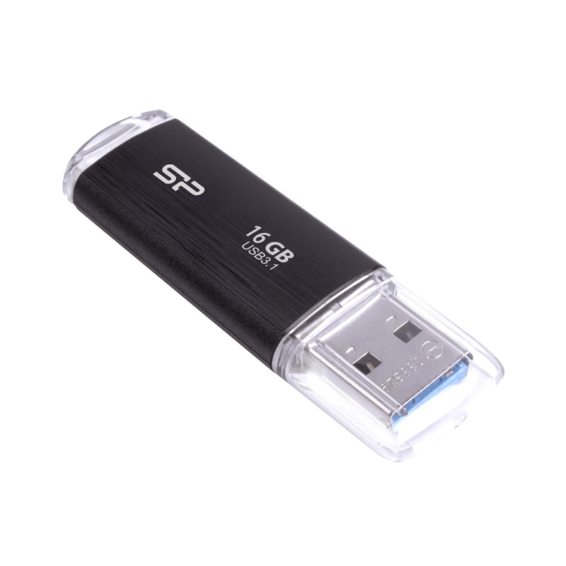 Silicon Power | Blaze B02 | 16 GB | USB 3.0 | Melns