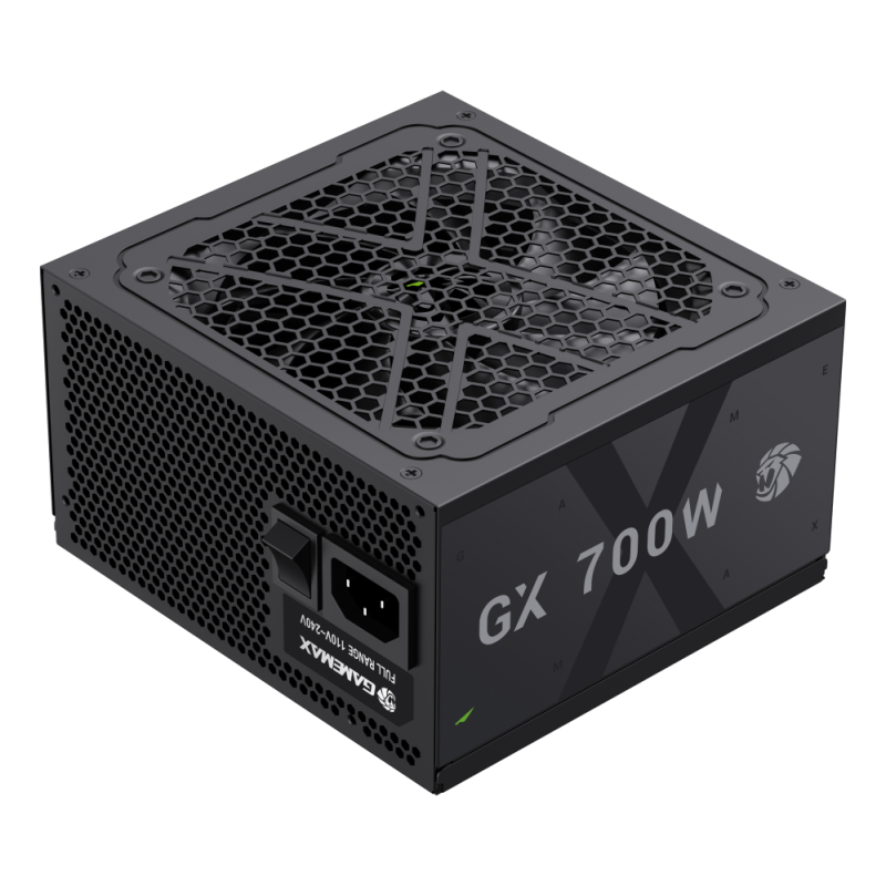 Gamemax PSU | GX 700G | 700 W | Gold | Ne-modulārs