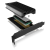 Raidsonic | ICY BOX | PCIe karte ar M.2 M-Key ligzdu vienai M.2 NVMe SSD