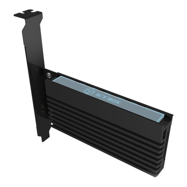 Raidsonic | ICY BOX | PCIe karte ar M.2 M-Key ligzdu vienai M.2 NVMe SSD