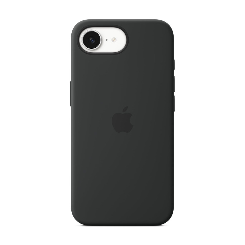 Apple iPhone 16e silikona maciņš – melns | Apple