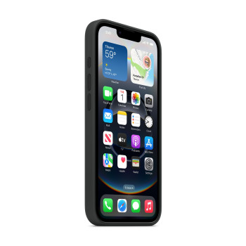 Apple iPhone 16e Silicone Case – Black | Apple