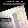 Corsair korpuss datoram | iCUE LINK 5000T LX RGB | Balts | Mid-Tower