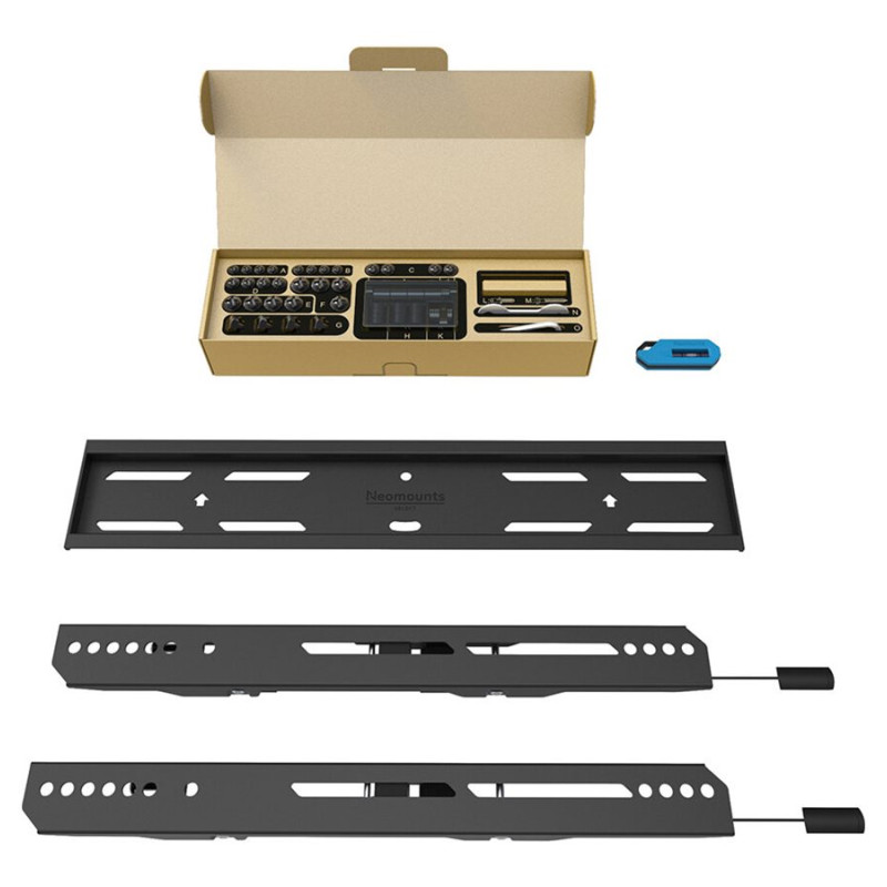 Neomounts Wall mount | WL30S-850BL14 TV mount | Micro adjustment | 32-75 " | Maximum weight (capacity) 50 kg | Black