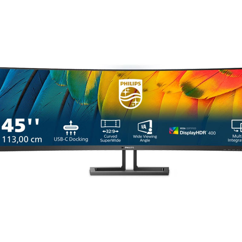 Philips | Curved Business Monitor | 45B1U6900C/00 | 44.5