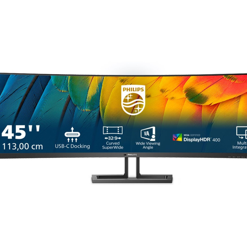 Philips | Curved Business Monitor | 45B1U6900C/00 | 44.5