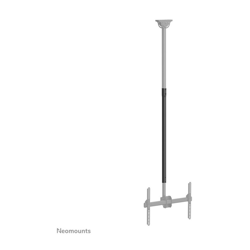 Neomounts CL35-440BL16L Monitoru/TV stiprinājums pie griestiem | Regulējams augstums, rotācija, nolīdzināšana, pagriešana | 37–70