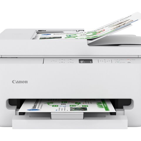 Canon | Daudzfunkcionāls printeris | PIXMA TS7550i | Tintes | Krāsains | A4 | Wi‑Fi | Balts