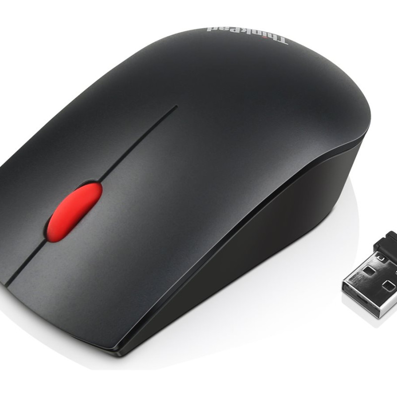 Lenovo | ThinkPad Essential  Mouse | Wireless | Optical | Black