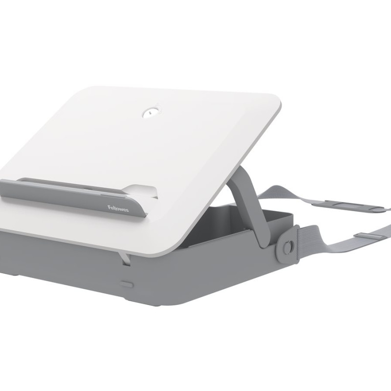 Fellowes | Breyta 2in1 Laptop Carry Case/Laptop Riser | White | 384 x 308 x 89 mm