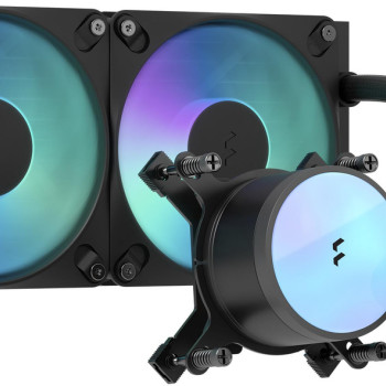 Fractal Design Ūdens dzesēšana | Radius 240 RGB | Melns | Intel, AMD