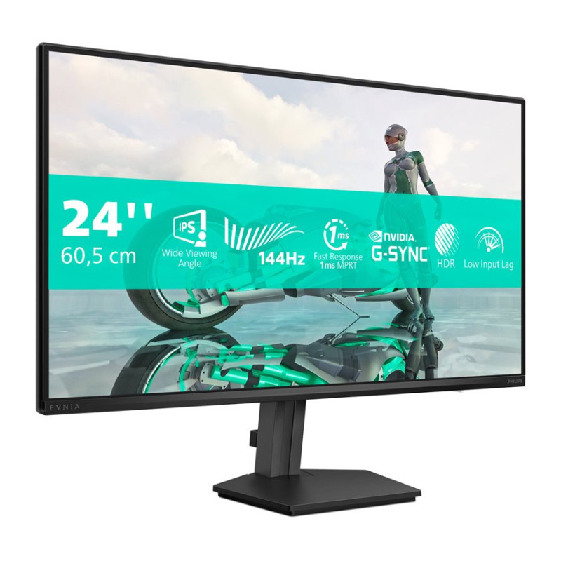 Philips | 24M2N3200NF/00 | 24 " | IPS | FHD | 16:9 | 144 Hz | 4 ms | 1920 x 1080 pixels | 300 cd/m² | HDMI ports quantity 1 | Black