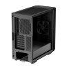 Deepcool | MID TOWER CASE | CK500 | sānu logs | melns | Mid-Tower | ATX PS2
