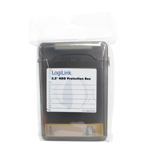 Logilink | LogiLink UA0133B aizsargkaste 3,5 collu cietajam diskam, melna
