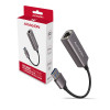 AXAGON ADE-TR Kompakts alumīnija USB 3.2 Gen 1 Gigabit Ethernet 10/100/1000 Mbit adapteris ar automātisku instalāciju