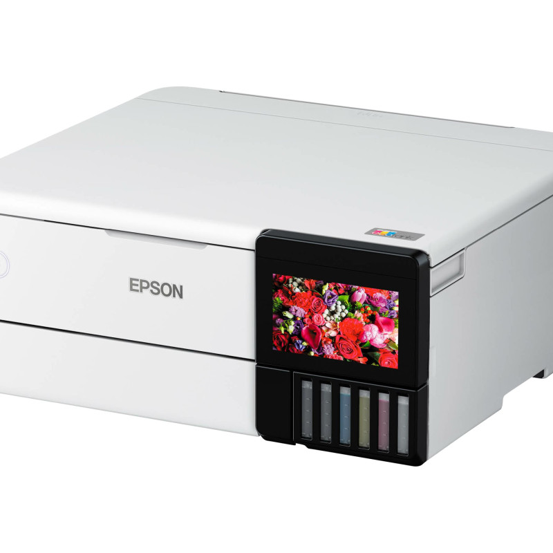 Epson | Bezvadu foto printeris | EcoTank L8160 | Tintes | Krāsains | Tintes daudzfunkcionālais printeris | A4 | Wi‑Fi | Pelēks