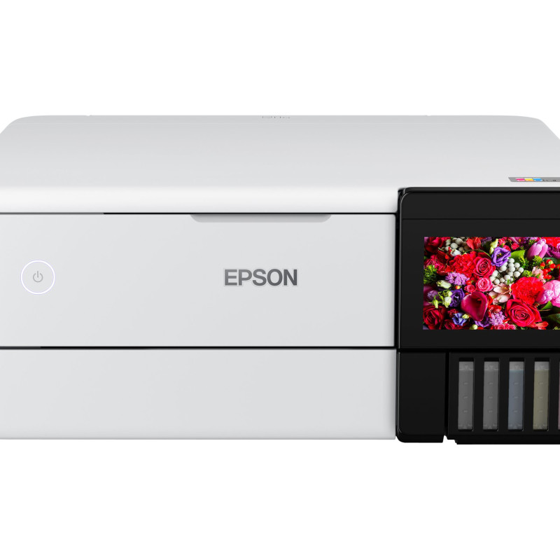 Epson | Bezvadu foto printeris | EcoTank L8160 | Tintes | Krāsains | Tintes daudzfunkcionālais printeris | A4 | Wi‑Fi | Pelēks