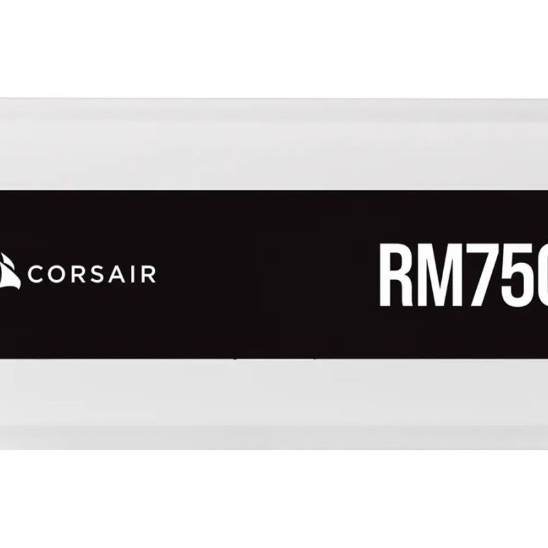 Corsair | Pilnībā modulārs ATX barošanas bloks (ES) | RM White Series RM750 | 750 W | 80 PLUS GOLD sertificēts