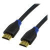 Logilink | HDMI augstas veiktspējas kabelis ar Ethernet | CH0064 | HDMI Type A spraudnis | HDMI Type A spraudnis | HDMI uz HDMI | 5 m