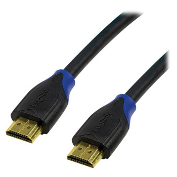 Logilink | HDMI augstas veiktspējas kabelis ar Ethernet | CH0064 | HDMI Type A spraudnis | HDMI Type A spraudnis | HDMI uz HDMI | 5 m