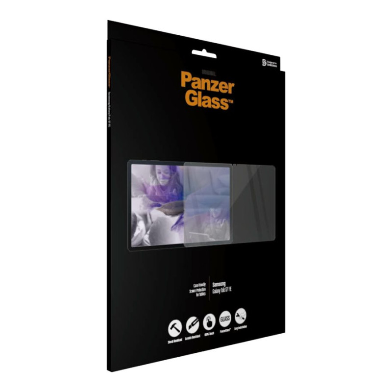PanzerGlass | Ekrāna aizsargs | Galaxy Tab S7 FE/S7 FE 5G | Caurspīdīgs