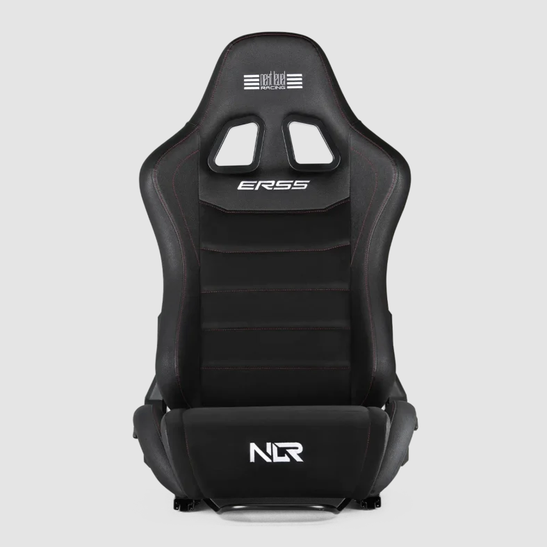 Next Level Racing | PU āda un zamšāda | Regulējama atzveltne | ERS5 Elite PU āda un zamšāda izdevums | Melna