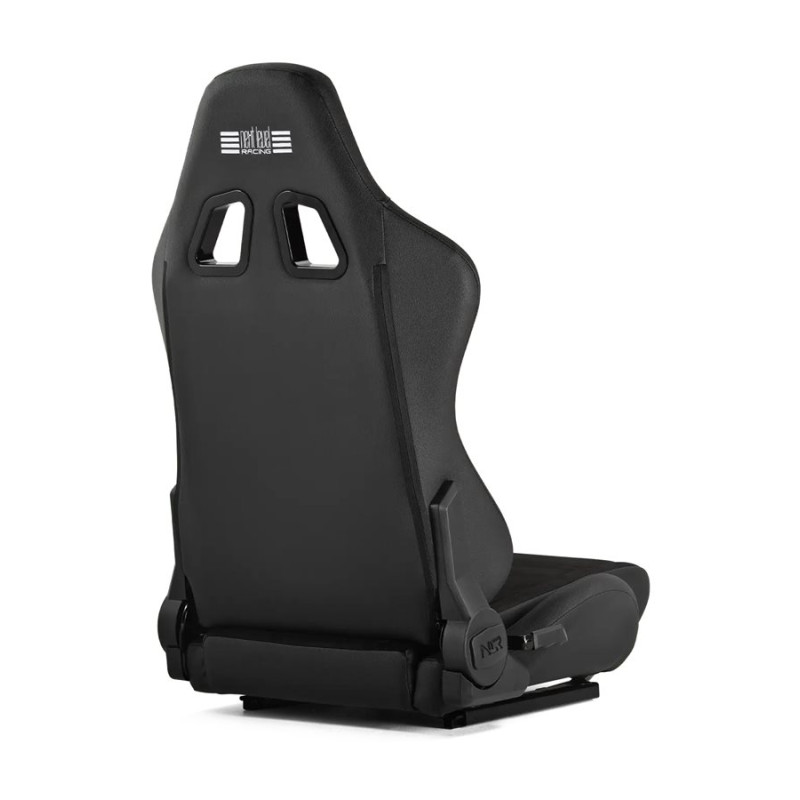 Next Level Racing | PU āda un zamšāda | Regulējama atzveltne | ERS5 Elite PU āda un zamšāda izdevums | Melna