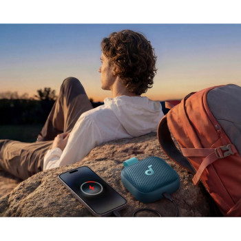 Anker Soundcore Skaļrunis | Boom Go 3i | 15 W | Ūdensizturīgs | Bluetooth | Bezvadu savienojums | Pārnēsājams | Zils