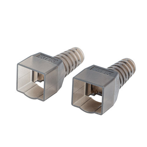 Lanberg | 2x RJ45 CAT6A FTP spraudnis 8P8C bez instrumentiem adapters | PL2SA-6000TL | Sudraba/Caurspīdīgs
