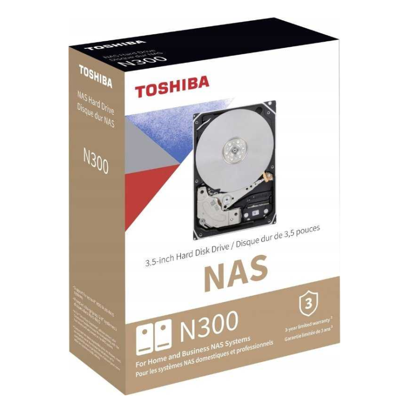 Toshiba Hard Drive | N300 NAS | 7200 RPM | 12000 GB