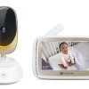 Motorola | Wi-Fi Video Baby Monitor with Mood Light | VM85 CONNECT 5.0" | White/Gold
