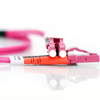 Digitus Fiber Optic Multimode | DK-2533-02-4 | Komunācijas kabelis | Garums 2 m | Erika violets