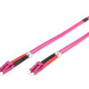 Digitus Fiber Optic Multimode | DK-2533-02-4 | Komunācijas kabelis | Garums 2 m | Erika violets